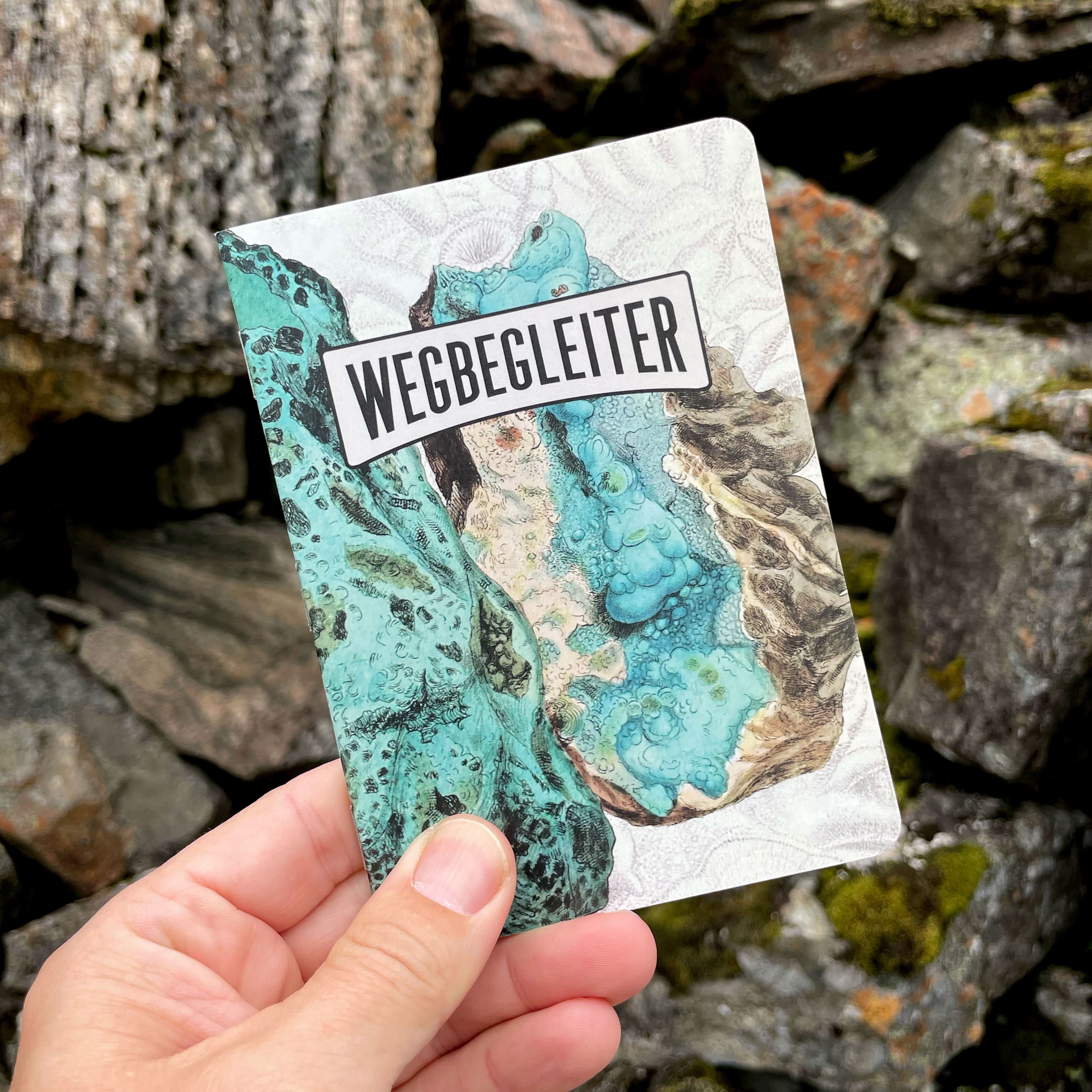 3-tlg. Notizheft-Set "British Mineralogy"
